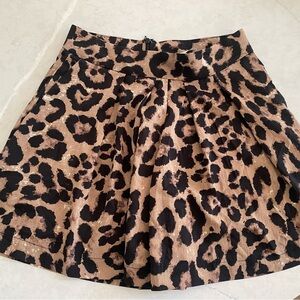 Cheetah Skort